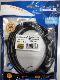 NIVATECH 1.5MT NTC100 HDMI V1.4 1,5 METRE  HDMI KABLO